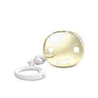 ราคา Suavinex Premium Soother Clip Gold สายคล้องจุกหลอก (19677063957)