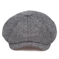 ราคา Retro Herringbone Newsboy Caps Men Newsboy Hat Stitching Berets Cap Autumn Winter Men Vintage Painter Octagonal Hats Gorras (13168149195)