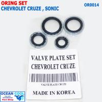 ราคา ประเก็นโอริงขอบเหล็ก เชฟโรเลต ครูซ โซนิค ซาฟิร่า OR0014 CHEVROLET Oring CRUZE SONIC Zafira 1ชุด วาล์วบล็อค ประเก็น ลูกยางโอริง โอริง ขอบเหล็ก (19855582139)