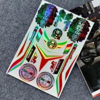 ราคา Benelli Racing สติ๊กเกอร์สะท้อนแสงติดมอเตอร์ไซค์รูปลอกติดหมวกกันน็อค TMX 250 500 502 600 (17763560341)