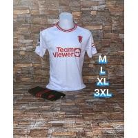ราคา ชุดกีฬาฟุตบอลทีมแมนยูรุ่นใหม่ล่าสุด23 24ชุดบอลแมนยูเสื้อพร้อมกางเกง พร้อมส่ง (20372811137)