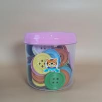 ราคา ชุดกระดุมยักษ์ Montessori ครบชุด พร้อม Flash Cards กระปุกออมสิน ของเล่นเสริมพัฒนาการเด็ก 9 เดือนขึ้นไป (20606049575)