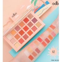 ราคา OD243 ODBO SUNDOWN 18 COLOR EYESHADOW PALETTE โอดีบีโอ ซันดาวน์ เอธธีน คัลเลอร์ อายแชโดว์ พาเลท (17641642653)
