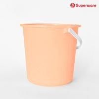 ราคา Srithai Superware ถังใส่น้ำพลาสติก ถังน้ำพลาสติกมีหูหิ้ว ทรงกลม ขนาด 15 2 ลิตร 4 แกลลอน รุ่น M 33 (21956346740)