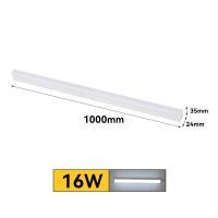 ราคา LUCKYLED 36W LED T10 โคมไฟ ชุดรางแอลอีดี หลอดยาว LED ขนาดเล็ก แสงเชิงพาณิชย์ led super silm batten 3pin 6500K Day Light (21902946467)