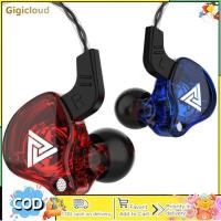 ราคา Qkz Ak6 Copper Driver Hi fi Sports Headphones 3 5mm In ear Earphone For Running With Microphone Music Earbuds (21593571937)