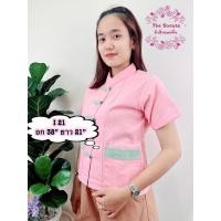 ราคา C16 เสื้อผ้าฝ้าย คอจีน สีหวานพาสเทล รุ่นขายดี (17151051002)