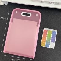 ราคา แฟ้มกระเป๋า A4 ความจุขนาดใหญ่ 13 ช่อง สําหรับใส่จัดเก็บเอกสาร 4 สีให้เลือก กล่องใส่เอกสาร กระเป๋าใส่เอกสาร (21501639348)