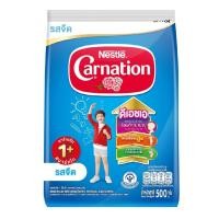 ราคา คาร์เนชั่น 1 สมาร์ทโก ผลิตภัณฑ์นมผง สูตร3 รสจืด 500 กรัม นมผง นม (21797106283)
