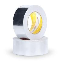 ราคา Thai KK เทปฟอยล์ เทปอลูมิเนียมฟอยล์ Aluminum foil tape สีเงินเงา x50 หลา 1 ม้วน (16596055037)