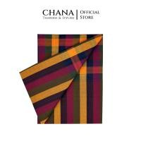 ราคา Chanathai ผ้าขาวม้าผ้าฝ้าย100 เย็บริมแล้ว ขนาด 90x200ซม โทนสีแดง (21947524521)
