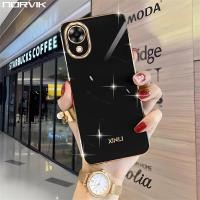 ราคา NORVIK ใหม่เคสใส่โทรศัพท์ชุบหรูหราสำหรับ OPPO A17k เลนส์กล้องเคสมือถือสีแมทกันกระแทกรวมทุกอย่างฝาหลัง N1 D3 (21054874144)