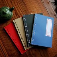 ราคา DUKEEN สไตล์จีนดั้งเดิมโบราณโน้ตบุ๊คภาพวาดโบราณสมุดโน้ต Handmade เย็บไดอารี่ Notepad คลาสสิกหนังสือบันทึก (626550583)
