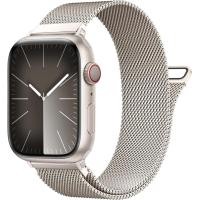 ราคา สายนาฬิกา Milanese Loop สำหรับ Apple Watch Ultra 49mm 42mm 38mm 45mm 41mm ผู้หญิงผู้ชาย 44 มม 40 มม iWatch สายสแตนเลส Series 9 8 7 6 5 4 3 2 1 สายโลหะ (21724016993)
