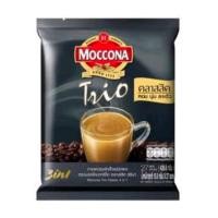 ราคา กาแฟ มอคโคน่า ทรีโอ 27 ซอง เอสเปรสโซ่ ริช แอนด์ สมูท สูตร น้ำตาลน้อย 3 อิน 1 Moccona Coffee Trio 3 in 1 27 sachets (21887110435)