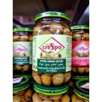 ราคา Crespo Green Olives มะกอกเขียว มะกอกไม่มีเมล็ด มะกอกเขียวสอดไส้พริกแดง ในน้ำเกลือ ตรา ครีสโป 333g (12475179459)