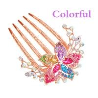 ราคา หวีผมดอกไม้ใบเจ้าสาว คริสตัลเครื่องประดับผม เครื่องประดับจัดงานแต่งงาน หวีสับ กิ๊บติดผม เครื่องประดับผม หวีเสียบ กิ๊บติดผมดอกไม้ (21532697028)