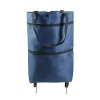 ราคา กระเป๋าผ้ารักษ์โลก กระเป๋าผ้าจ่ายตลาดมีล้อลาก (11665826526)