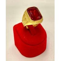 ราคา แหวนทอง 18k พลอยทับทิมสีแดง ช่วยเสริมราศีเสริมพลังอำนาจ วาสนา ความสำเร็จ ความมั่งคั่งร่ำรวย ขอให้ผู้สวมใส่ รับประกันสินค้าดีมีคุณภาพ ใส่แล้วโชคดีร่ำรวยร่ำรวย (21652032135)