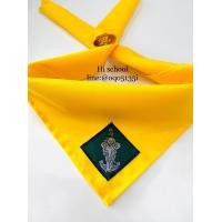 ราคา ผ้าพันคอลูกเสือ ฟรีไซส์ Free Size ตราพานทอง จังหวัดนนทบุรี สีเหลือง ผ้าพันคอลูกเสือ เนตรนารี เครื่องแบบลูกเสือ เครื่องแบบเนตรนารี (17696528105)