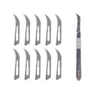 ราคา มีดผ่าตัด พร้อมใบมีด10ใบ มีดตอนหมู มีดตอนไข่ มีดแกะสลัก มีของพร้อมส่งในไทย (20998907659)