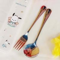 ราคา ช้อนส้อมเด็ก ชุดช้อนส้อม ช้อนเด็ก ช้อนแสตนเลส ช้อนส้อมลายการ์ตูน ชุดช้อนส้อมพร้อมตะเกียบ (21906286204)