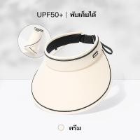 ราคา หมวกแฟชั่นหญิง หมวกกันแดดหญิง หมวกครึ่งใบ ป้องกันUV กันแดด ระบายอากาศ หมวกกันแดดแบบพับได้ ยืดหยุ่น (21732890825)