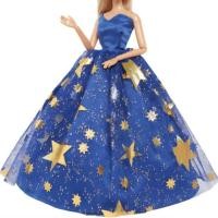 ราคา CUTE DIY เจ้าหญิงสำหรับเด็ก ชุดราตรีตุ๊กตาผ้า Longuette เสื้อคลุมยาวยาว กระโปรงตุ๊กตาผ้า บ้านตุ๊กตาบ้านตุ๊กตา งานทำมือ เสื้อผ้าตุ๊กตาผ้า ของเล่นทำเอง (21717506305)