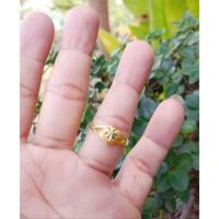ราคา แหวนทองเหลืองลายหัวใจเล็ก (21798649028)
