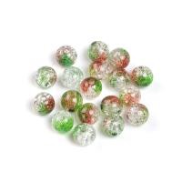 ราคา เครื่องประดับเกล็ดหิมะคริสตัลป๊อปคอร์นเทียมสองสีลูกปัดน้ำแข็งแตก50ชิ้นสำหรับการทำเครื่องประดับแบบทำมือและงานฝีมือ (21727962519)