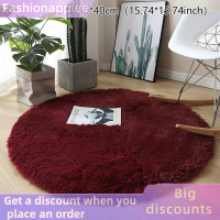 ราคา Fashionapplee พรมขนสัตว์พรมห้องนั่งเล่นพรม faux ขนสัตว์รอบเสื่อเด็กห้องยาวพรมตุ๊กตาบ้านห้องนอนตกแต่ง shaggy พรม (21846437296)