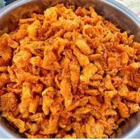 ราคา หนังไก่ทอดกรอบ หนังไก่ทอดเกลือ ไร้มัน ไม่อมน้ำมัน ไม่เหม็นหืน หนังไก่ทอด หนังไก่กรอบ (21440752642)