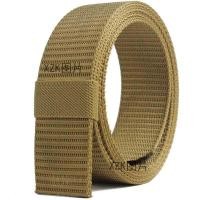 ราคา สายเข็มขัดไนลอน 120cm สำหรับผู้ชาย สายเข็มขัดผ้าเงางาม พร้อมส่งไว (17272514106)