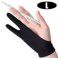 ราคา Luckiyou ถุงมือสีดำหน้าจอสัมผัสวาดรูปศิลปินถุงมือระบายอากาศสีดำสองภาพวาดด้วยนิ้วมือเขียนแทบเล็ตดิจิตอลกันเปื้อน (19241301265)