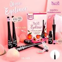 ราคา OB 1423 Obuse Eyeliner โอบิวซ์ อายไลน์เนอร์แบบลิขวิด กันน้ำกันเหงื่อ ใช้งานง่าย ติดทน (21470900631)