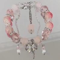 ราคา สร้อยข้อมือลูกปัดที่คริสตัลโชคดีเกินไปสำหรับผู้หญิงเครื่องประดับเครื่องประดับกำไลเงินรูปดาวผีเสื้อและพระจันทร์หรูหรา (21688755408)