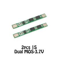 ราคา 2ชิ้น 6ชิ้น18650 2 MOS PCB สามารถจุดเชื่อม1S 3 7V กับเหล็ก Li Ion แพ็คแผ่นป้องกันแบตเตอรี่ไลโปลิเธียมโมดูลค่า BMS Doule (20814711440)