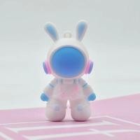 ราคา พวงกุญแจกระต่ายนักบินอวกาศลายการ์ตูนน่ารัก3Dเครื่องประดับกระเป๋าตุ๊กตายางนุ่มสามมิติพวงกุญแจรถ (21796924202)