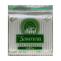 ราคา สำลีก้าน รถพยาบาล Cotton buds ก้านเล็ก ก้านใหญ่ บรรจุ100ก้าน 1 ห่อ (21439311105)