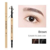 ราคา ดินสอเขียนคิ้ว สองหัว ดินสอเขียนคิ้วแท่งทอง สีน้ําตาลธรรมชาติ กันน้ํา กันเหงื่อ ติดทนนาน แต่งหน้า ดินสอเขียนคิ้ว ดินสอเขียนคิ้ว (21462043069)