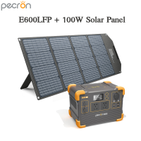 ราคา สต็อกไทย Pecron E600LFP Portable Power Station 1200W 614Wh LiFePo4 แบตสำรองพกพา แบตสำรองไฟ 220V (20332088212)