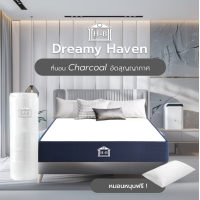 ราคา Home Best อัดสุญญากาศ ที่นอน Charcoal หนา 6 นิ้ว รุ่น Dreamy Haven นอนสบาย ไร้กลิ่นอับ แถมฟรีหมอนหนุน (21947437087)