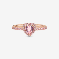 ราคา Pandora 925 แหวน เงิน แหวนเพชร แหวนแฟชั่น Heart Ring เครื่องประดับแฟชั่น ของแท้ 100 (21788706574)