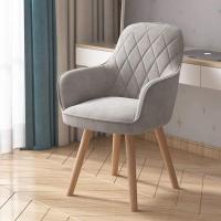 ราคา เก้าอี้หนังเทคโนโลยี DD89 หมุนได้ 360 องศา เก้าอี้นอร์ดิกพนักพิงมาพร้อมกับหมอนอิง ขาไม้แข็งแรง (16309357316)