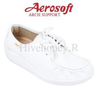 ราคา NW9092 รองเท้าพยาบาล รองเท้าคัชชู เพื่อสุขภาพ aerosoft arch support แอโร่ซอฟ (12491353414)