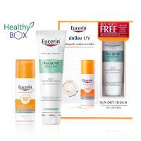 ราคา EUCERIN Sun Dry Touch Acne Oil Control 50 ml Free Pro Acne Foam 150g ยูเซอริน ซัน ดาย ทัช แอคเน่ ออย 50มล ฟรี โปร แอคเน่ โฟม 150กรัม (18201494373)