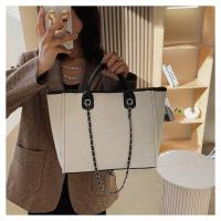 ราคา กระเป๋าสะพายข้าง ใบใหญ่ ทรง tote ผ้าcanvas ใส่ของได้เยอะ tote canvas (21697999185)