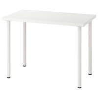 ราคา โต๊ะทำงานสไตล์อิเกีย IKEA เรียบๆ โมเดิร์น โต๊ะคอมพิวเตอร์ โต๊ะอ่านหนังสือ มินิมอล LINNMON ลินมูน มี2สี แพคอย่างดี (21619103721)