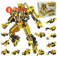 ราคา I Know Building Toys For Kids 25 In 1 Engineering Building Bricks Construction Vehicles Kit Transformers Robot Build Blocks Toys For Age 5 6 7 8 9 10 11 12 Year Old Boys Girls Kids ของขวัญที่ดีที่สุด 