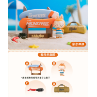 ราคา The Monster labubu กล่องตาบอดซีรีส์บ้านเอลฟ์ popmart ของเล่นทำมือฟองมาร์ท (21639805010)